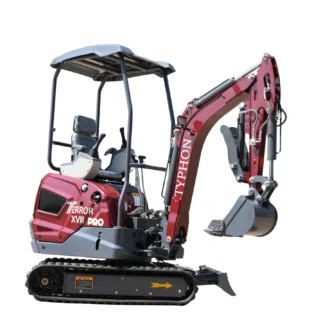 TYPHON TERROR XVII PRO 3800 lbs Mini Excavator Kubota Diesel, Hydraulic Thumb, Dozer Blade & Boom Swing