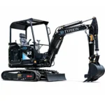 TYPHON TERROR X2 Max Canopy Mini Excavator Powerful 2.5 Ton Compact Machine with Yanmar Engine Advanced Hydraulic System