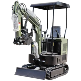 TYPHON TERROR XV STORM Mini Excavator – 1.05 Ton Trench Digger 13.5hp B&S EPA Engine USA