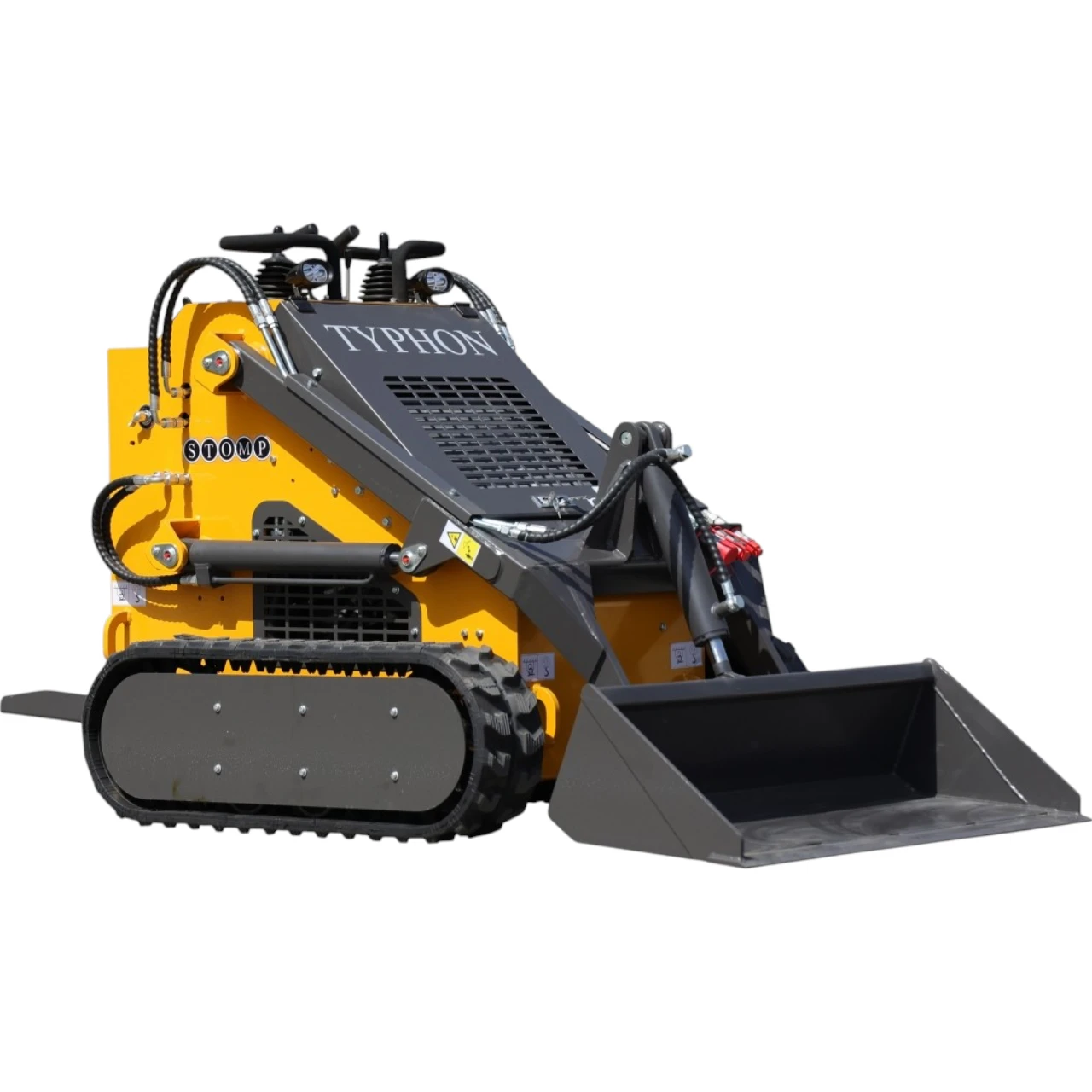 Brand New TYPHON STOMP 1,800lbs Mini Skid Steer 23.5HP Gas EPA Engine USA