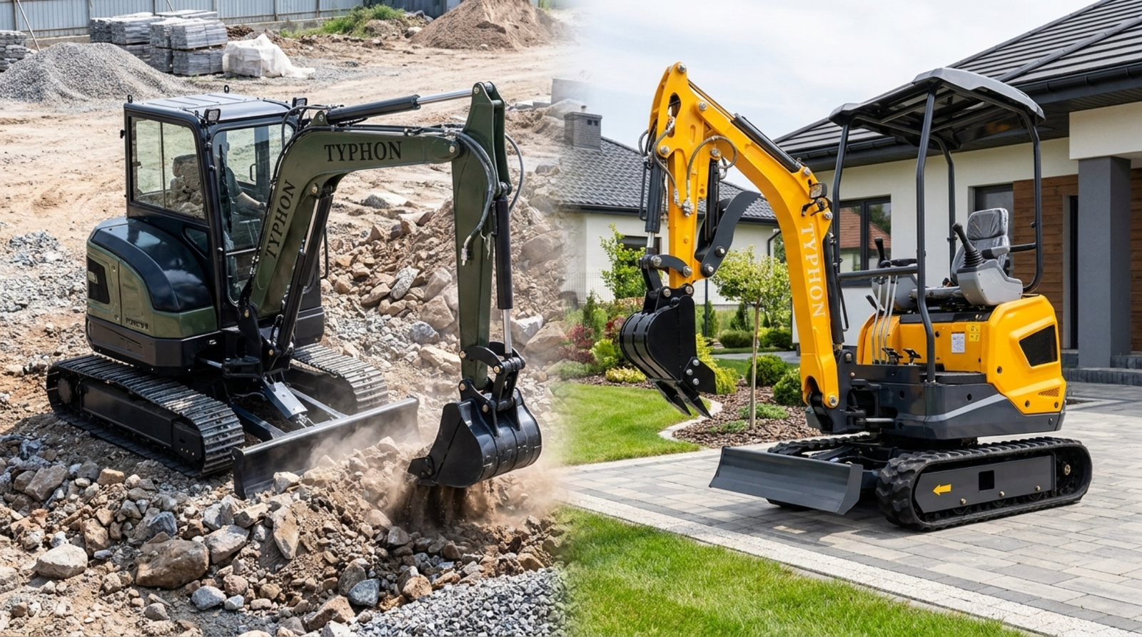 Steel Tracks vs Rubber Tracks on Mini Excavators: Which Is Right for Your Job?