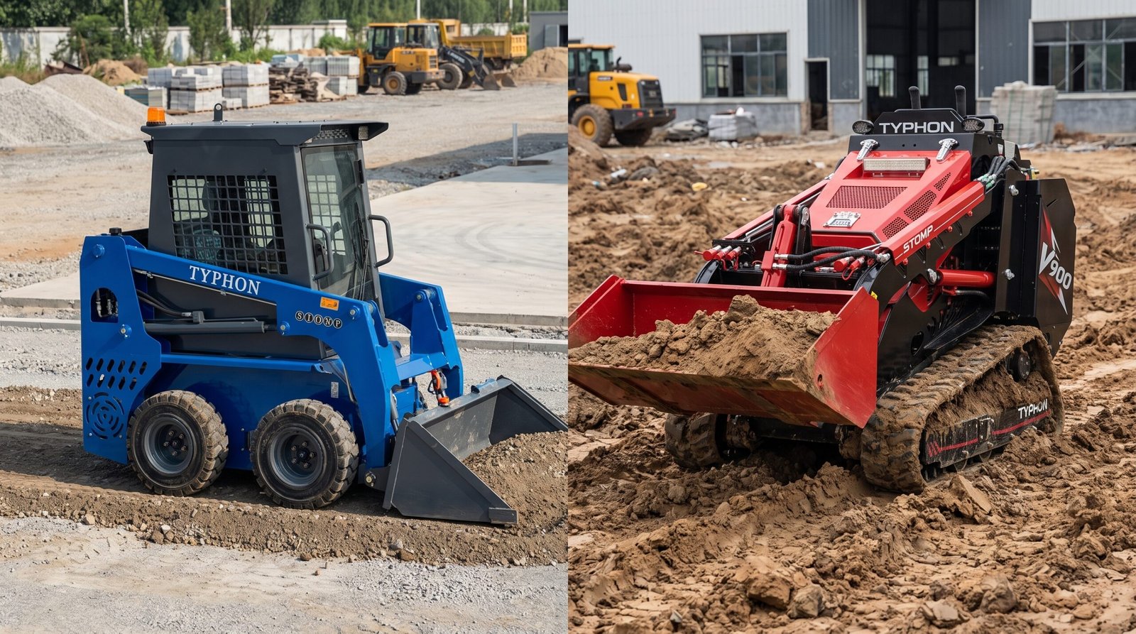 Wheeled vs Tracked Skid Steers: Which One Belongs on Your Jobsite?