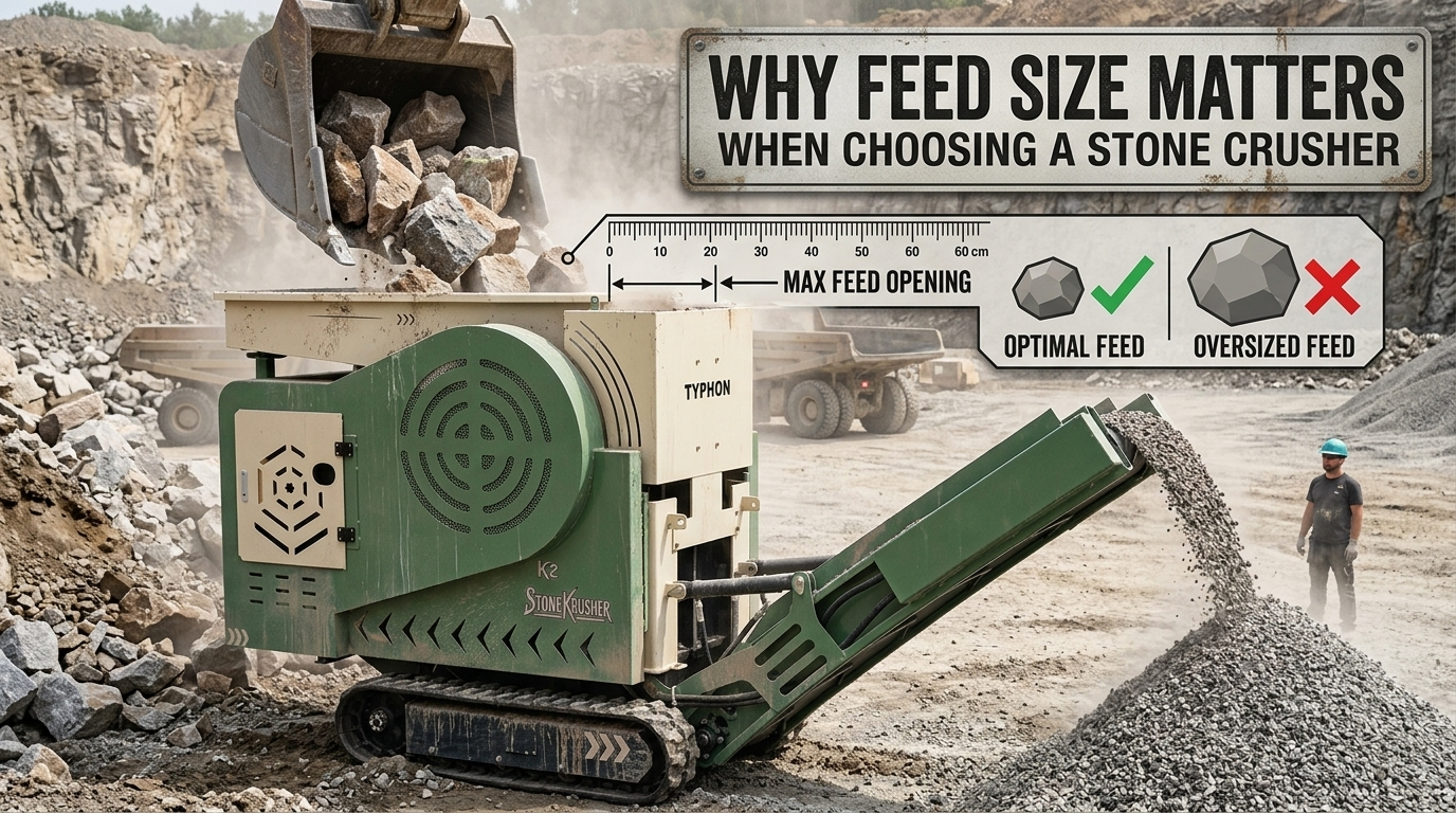 Why Feed Size Matters When Choosing a Stone Crusher