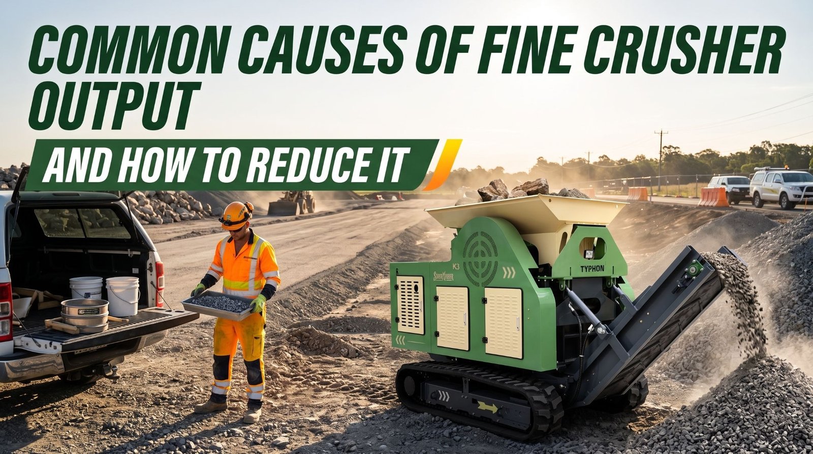 Common Causes of Fine Crusher Output and How to Reduce It